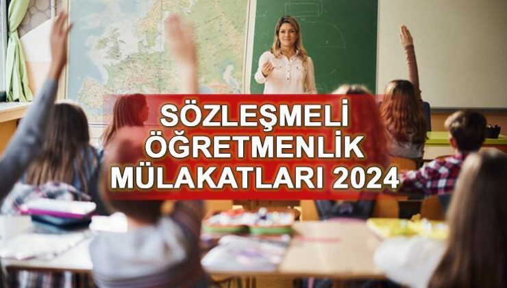 Sözleşmeli Öğretmen Mülakatları Ne Zaman Başlıyor? MEB 20 Bin Öğretmen Ataması Sözlü Sınavları Nasıl Olacak, Kaç Dakika Sürecek?