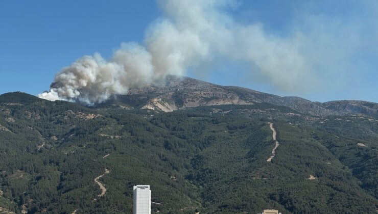 Spil Dağı’nda Çıkan Yangın Kontrol Altına Alındı