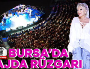 Süperstar Ajda Pekkan’a Bursa’da Yoğun İlgi