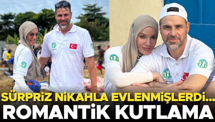 Sürpriz Nikahla Evlenmişlerdi… Gamze Özçelik’ten Eşine Romantik Kutlama