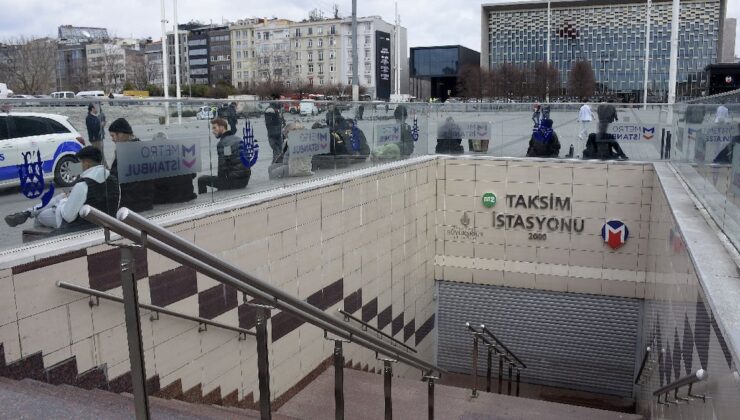 Taksim ve Şişhane İstasyonları Kapatılacak