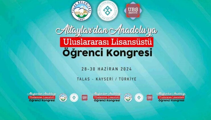 Talas Belediyesi Öğrenci Kongresi Düzenliyor