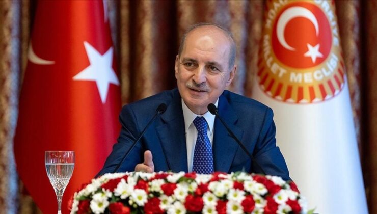 TBMM Başkanı Kurtulmuş, A Milli Futbol Ekibi’ne Başarılar Diledi