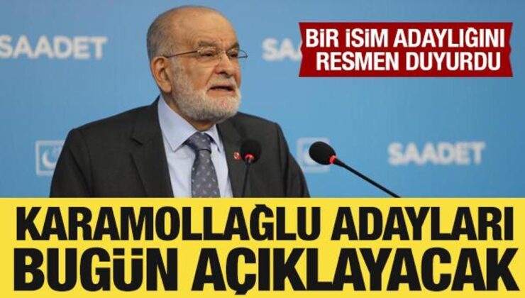 Temel Karamollaoğlu, Bugün Adayları Açıklayacak: Bir İsim Adaylığını Duyurdu