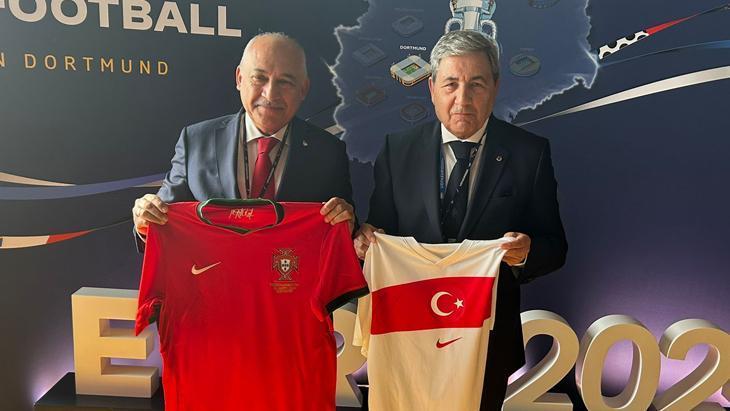 Tff Başkanı Büyükekşi, Fernando Gomes ile Buluştu!