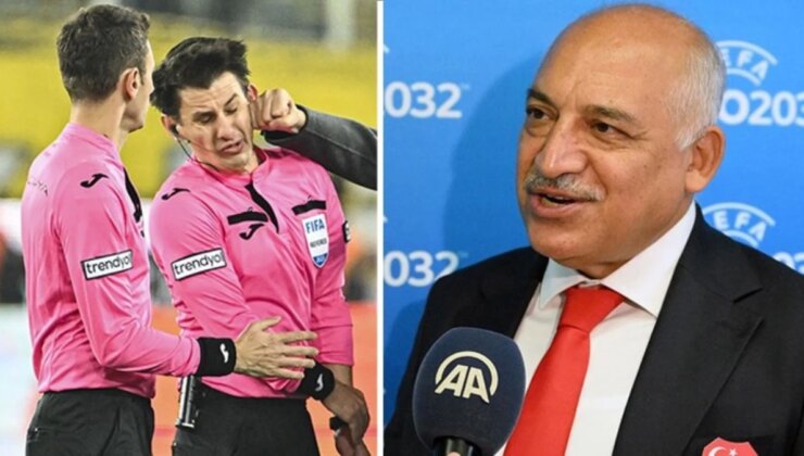 Tff Başkanı Mehmet Büyükekşi Halil Umut Meler’e Sahip Çıktı: Dövdüğümüz Hakem İkinci Maçına Çıkacak