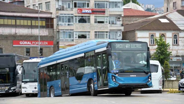 Trabzon’da 31 Elektrikli Otobüs Hizmete Girecek