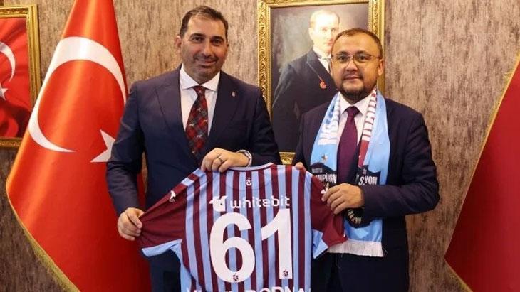 Ukrayna Büyükelçisi Bodnar, Trabzonspor’u Ziyaret Etti!