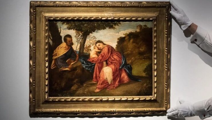 Ünlü Ressam Titian’ın Çalındıktan Yıllar Sonra Poşette Bulunan Tablosu Açık Artırmaya Çıkıyor