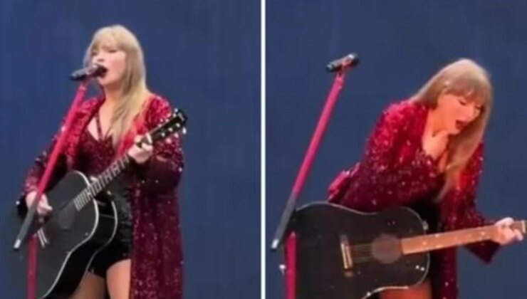 Ünlü Şarkıcı Taylor Swift, Londra’daki Eras Tour Performansı Sırasında Böcek Yuttu