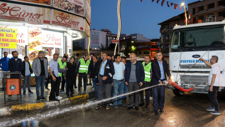 Van’da Eşbaşkanlar Zeydan ve Şedal Bayram Temizliğine Katıldı