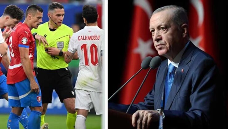 Verdiği Kararlar Tepki Çekmişti! Cumhurbaşkanı Erdoğan’dan Türkiye-Çekya Maçının Hakemine Tenkit