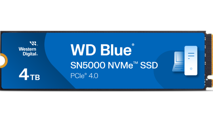 Western Digital, Yeni 4 Tb Nvme Ssd ile Wd Blue Serisini Genişletiyor