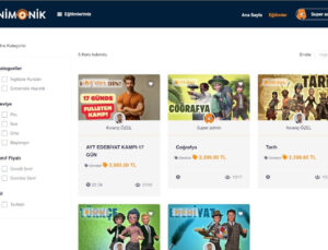 Yapay Zeka Takviyeli Yeni Öğrenme Platformu: Animonik