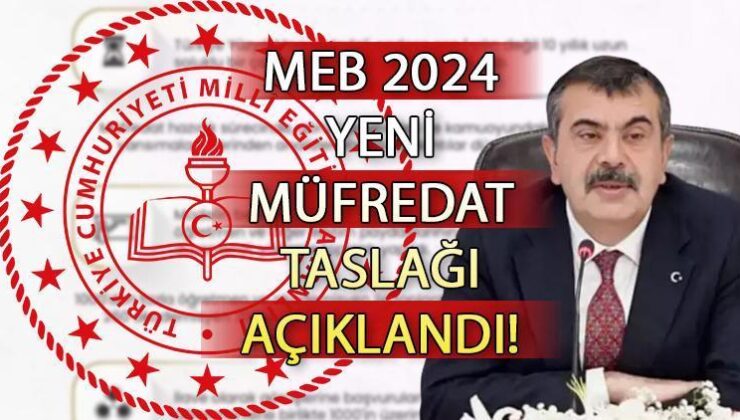 Yeni Müfredat 2024 Taslağı Pdf ve İçeriği || MEB 2024-2025 Müfredat Mevzuları Neler, Müfredat Değişikliği Kimleri Kapsıyor? Yeni Müfredat Biyoloji, Türkçe Matematik Ders Bahisleri Nasıl Olacak?