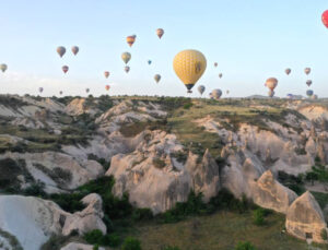 Yılın İlk 5 Ayında Kapadokya’ya Gelen 8 Turistten Biri Balona Bindi