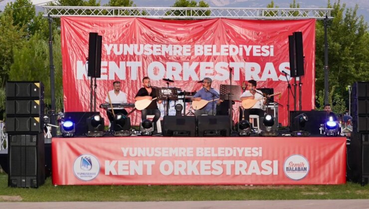 Yunusemre Belediyesi Kent Orkestrası Dünya Müzik Günü’nde Unutulmaz Bir Konser Verdi