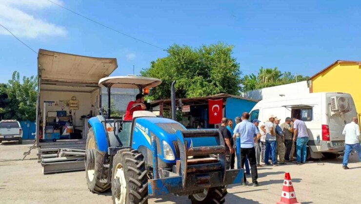 Yüreğir Ziraat Odası, Çiftçilere Gezici Araç Muayene İstasyonu Hizmeti Sunuyor