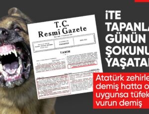 1932 Yılında Başıboş Köpekler İçin Resmi Gazete’de Yayınlanan Karar