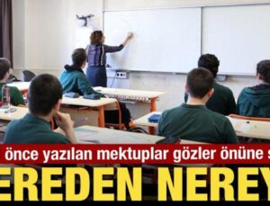 22 Yıl Önce Yazılan Mektuplar Gözler Önüne Serdi! Nereden Nereye