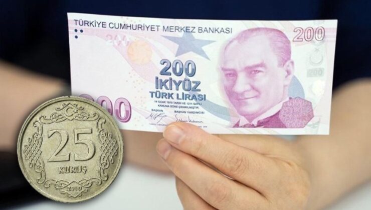 25 Kuruş Unutuldu 200 TL Hız Yapıyor