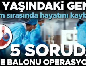 5 Soruda Mide Balonu Operasyonu | 22 Yaşındaki Genç İşlem Sırasında Hayatını Kaybetmişti. ‘Nadir Durumlarda Ölüm Riski Taşıyabilir’