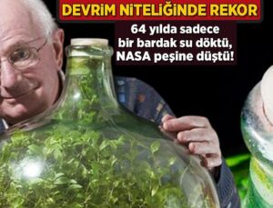 64 Yılda Sadece Bir Bardak Su Döktü, NASA Peşine Düştü! ‘Devrim Niteliğinde Rekor’