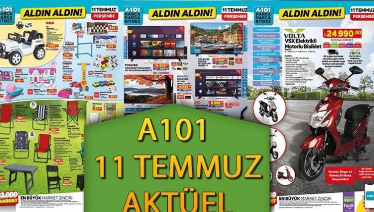 A101 Aktüel 11 Temmuz 2024 Satışta! || A101’de Bu Hafta Neler Var? A101 Elektrikli Motorlu Bisiklet, Akülü Araba Getiriyor…