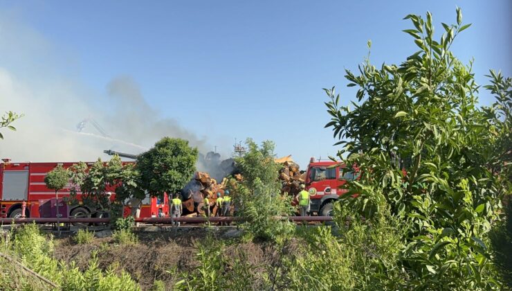 Adana’da Ahşap Panel Üretim Fabrikasında Yangın: Ekipler Alevlere Müdahale Ediyor