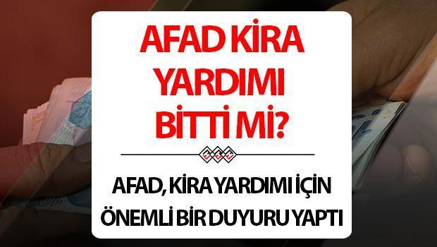 Afad Kira Yardımı Neden Yatmadı, Bitti Mi? Kira Yardımı Yatmadı İse Ne Yapılır?