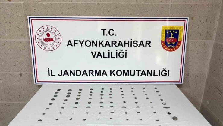 Afyonkarahisar’da Tarihi Sikke Satmak İsteyen Şahıs Gözaltına Alındı