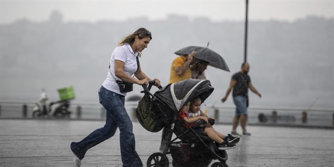 Akom Uyardı: İstanbul’da Sağanak Akşam Saatlerinde Tesirini Artıracak