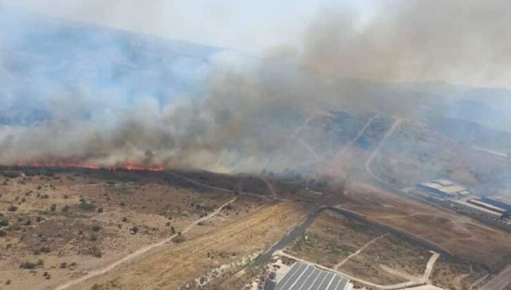 Aliağa’daki Yangın Kontrol Altında