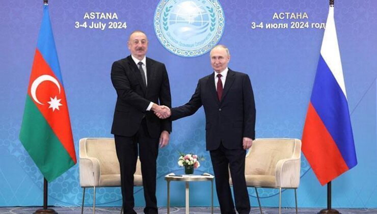 Aliyev ve Putin, Astana Doruğunda Görüştü