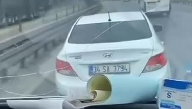 Ambulansa Yol Vermeyen Sürücü Kamerada