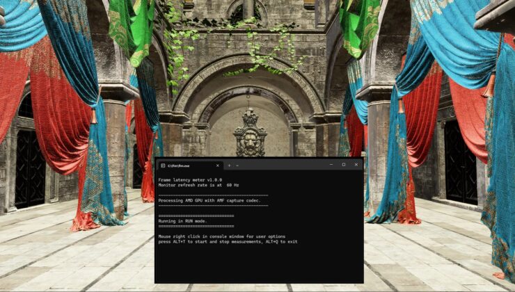 AMD, Gecikme Ölçen Açık Kaynaklı Aracını Tanıttı: Frame Latency Meter