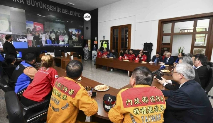 Ankara Büyükşehir Belediyesi, Tayvan Büyükelçiliği ile Akıllı, Dirençli ve Sürdürebilir Kentler Toplantısı Gerçekleştirdi