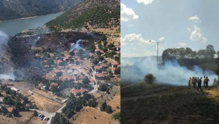 Ankara’da Örtü Yangınında 10 Hektar Alan Zarar Gördü