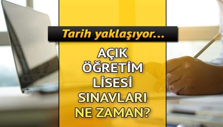 Aöl Sınav Giriş Belgesi Sorgulama Temmuz 2024 || Açık Lise 3. Dönem Sınav Yerleri Açıklandı Mı, Ne Zaman Açıklanacak? Açık Öğretim Lise İmtihanları Temmuz’un Kaçında?