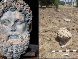 Aphrodisias’ta Zeus’a Ait Mermer Baş Bulundu