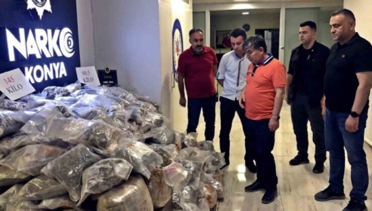 Aracın İçinden 200 Kilogram Uyuşturucu Çıktı