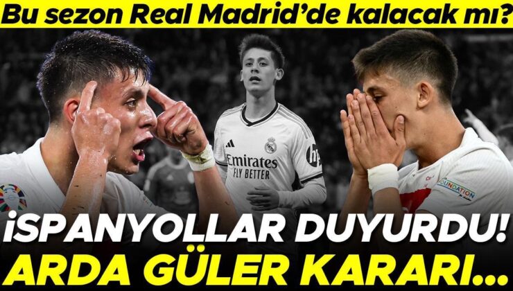 Arda Güler, Real Madrid’de Kalacak Mı? İspanyollar Yeni Kararı Duyurdu: Milan’ın Teklifi…