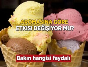 Aromasına Göre Etkisi de Değişiyor! Bu Dondurma Çeşidi Daha Faydalı