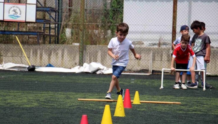 Atakum Belediyesi Spor Şenliği Çocukları Spora Özendiriyor