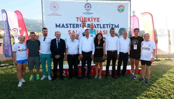 Atletizm Masterlar Türkiye Şampiyonası Denizli’de Yapıldı