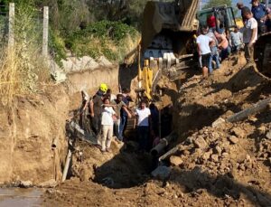 Aydın’da Kanal Çalışmasında Göçük: 1 Ölü, 2 Kişiyi Kurtarma Çalışmaları Sürüyor