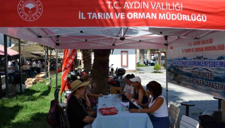 Aydın’da Su Ürünleri Tüketici Alışkanlıkları Anket Çalışmaları Devam Ediyor