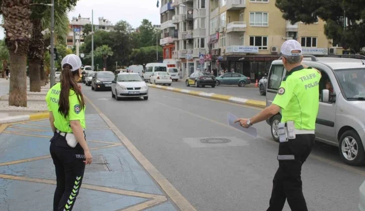 Aydın’da Trafik Ekiplerinden “Kpss” Seferberliği