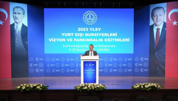 Bakan Tekin: Size İmreniyorum