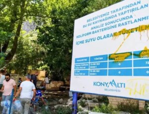 Bakterili Kaynak Suyunun Etrafı Kapatıldı, İnanmayıp Teli Kestiler! Şişesini Kapan Geliyor